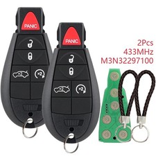 2 Replacement Remote Car Key Fob For Dodge Dart 2013 2014 2015 2016 M3n32297100 2 Replacement Remote Car Key Fob For Dodge Dart 2013 2014 2015 2016 M3n32297100