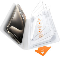 iPhone 15 6.1-inch Tempered Glass, HD Clear Film, Easy Installation 3-Pack
