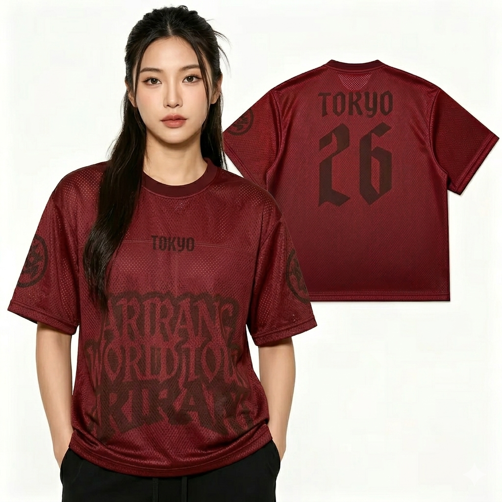 BTS K-Pop 2026 World Tour Pull-On Jersey Concert Fan Merch EU