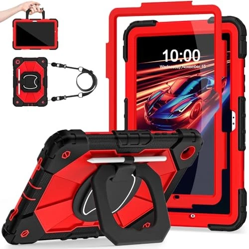 Case for Galaxy Tab A9 Plus 11 Inch with Kickstand and Screen Protector