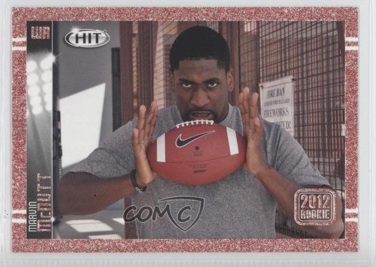 2012 SAGE Hit Red Marvin McNutt #72 Rookie RC 3a3