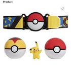 Pokémon Clip 'N' Go Poké Ball Belt Set w/ Pikachu, Poké Ball & Great Ball — photo 2