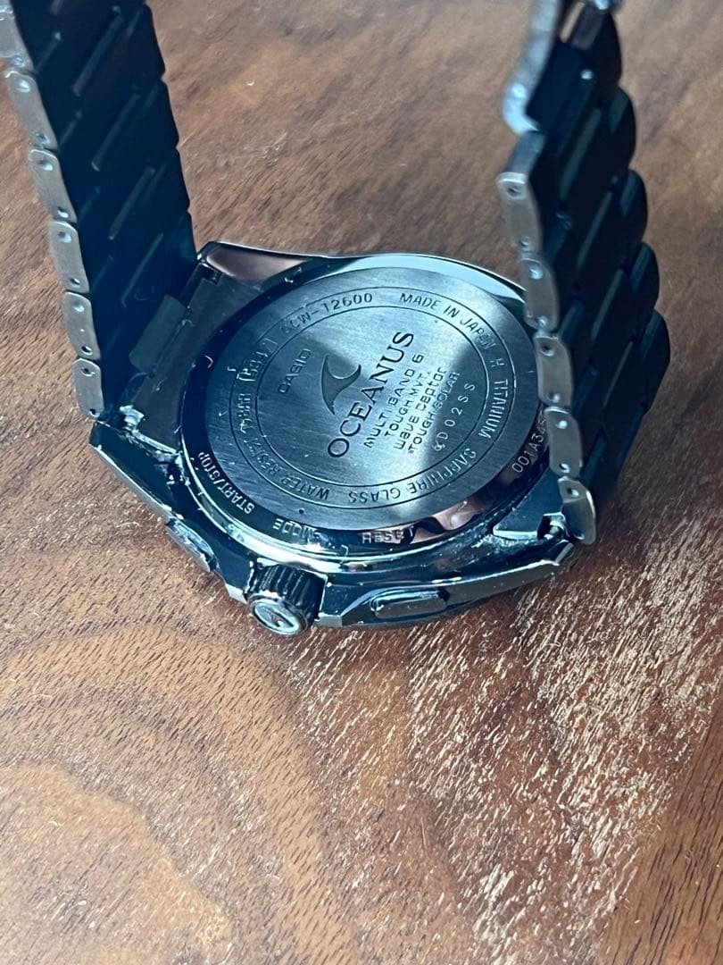 CASIO OCEANUS watch quartz - image 9