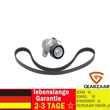 Wasserpumpe + Zahnriemensatz kompatibel mit Audi A3 2012-2020 6PK1027 6PK1026