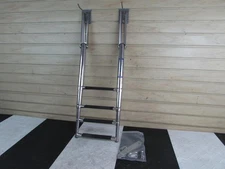 Windline 4 Step Telescopic 45" Marine Boat Ladder TPL-4XPE *New* w/ Hardware