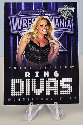 Trish Stratus 2004 WWE Fleer Wrestlemania XX #74 Ring Divas