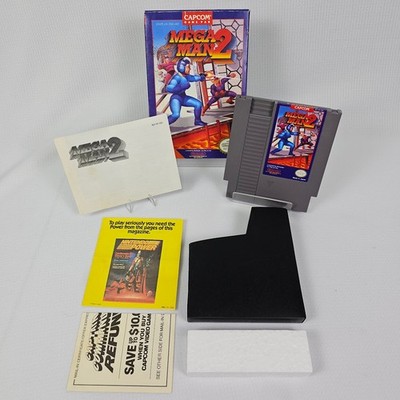 Mega Man 2 (Nintendo Entertainment System, NES) W/Box, Registration, Manual