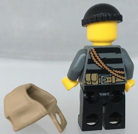 LEGO&reg; - Minifigure City Prisoner Criminal from 40110 Coin Bank - cty501 cty0501