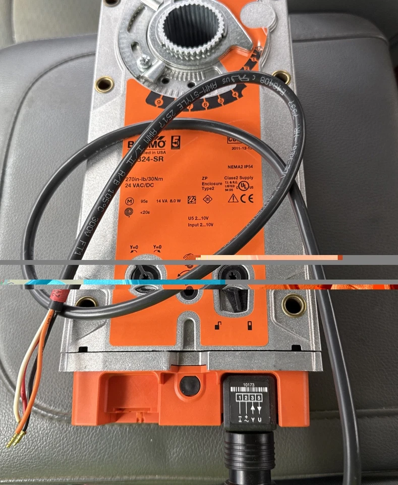 Belimo ~ EFB24-SR ~ Actuador Amortiguador 270 in-lb Resorte Retorno 24V, Modulador NUEVO Foto 3 de 3