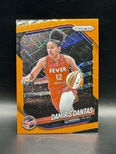 2025 Panini WNBA Prizm DAMIRIS DANTAS Orange Velocity Prizm #42 Indiana Fever