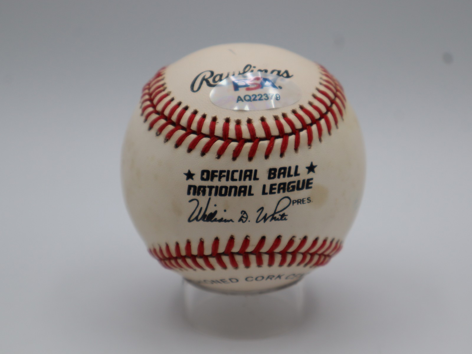 Vince Coleman Signed Baseball Autograph Auto PSA/DNA AQ22379 view 2