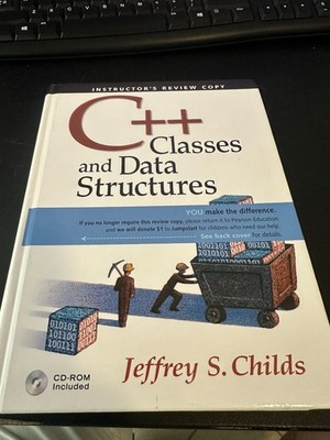 C++ : Classes and Data Structures by Jeffrey Childs (2007, Trade Paperback)