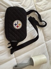 Mini Bolso Cinturón Acolchado Vera Bradley NFL Pittsburgh Steelers - Excelente Estado