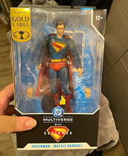 McFarlane Toys DC Multiverse Superman Battle Damage Gold Label Figure 12