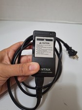 D-BC8 Battery Charger W/Battery for Pentax Camera - Tested Works
