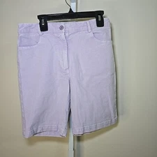 Young Fabulous & Broke Lavender Ladies Bermuda Sz S