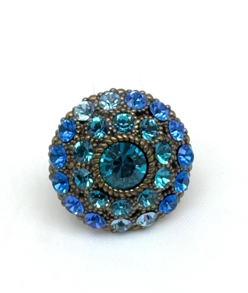 Lindo anel feminino de cristal Michal Negrin EUA 5.5 #514# - Imagem 2 de 4