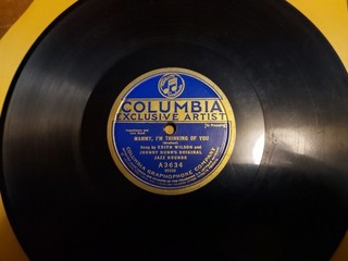1922 COL. Blues 78/Edith Wilson & Johnny Dunn's Original Jazz Hounds...
