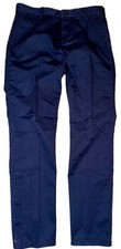 Emporio Armani Boys Pants Size 11 Blue 97 cotton 3 Elastan