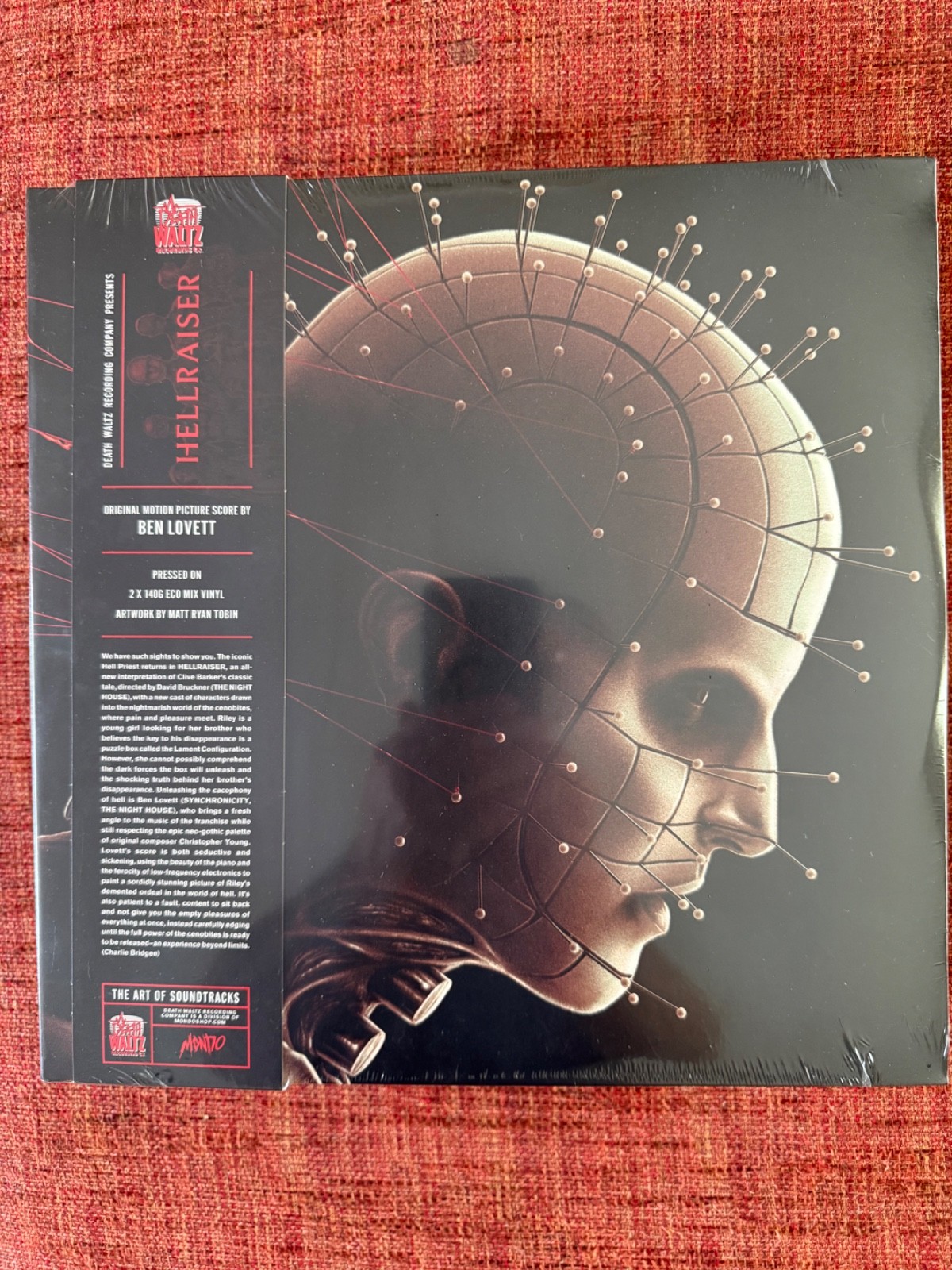 HELLRAISER (MONDO SOUNDTRACK) [ECO COLOURED VINYL] NEW & SEALED