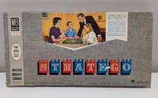 Vintage Stratego Board Game 4916 COMPLETE Milton Bradley VTG 1961-1962