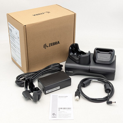 Zebra Sharecradle-02 Mobile Computer Charger 2-Slot (CRD-NGTC5TC7-2SC1B) Black
