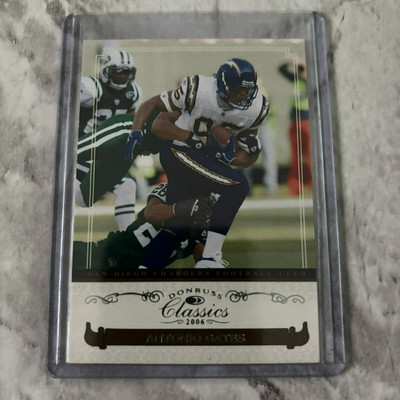2006 Donruss Classics Timeless Tributes Silver #81 Antonio Gates 13/50 HOF