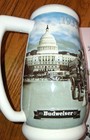2008 BUDWEISER 75 YEARS PROUD TRADITION CS695 CERAMIC 3D BEER STEIN TANKARD 26oz — photo 5