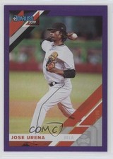 2019 Panini Donruss Holo Purple Jose Urena #114 1u6