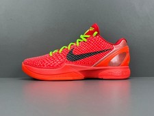 Fashion Kobe6 Protro Reverse Grinch Men Basketball Sneakers FV4921-600