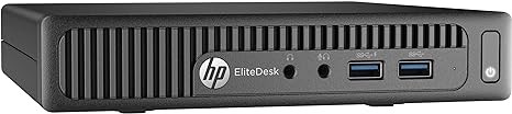 HP EliteDesk 705 G3 Mini Tiny Desktop AMD A6 PRO-8570E 8GB 256GB SSD - Black - Picture 1 of 2