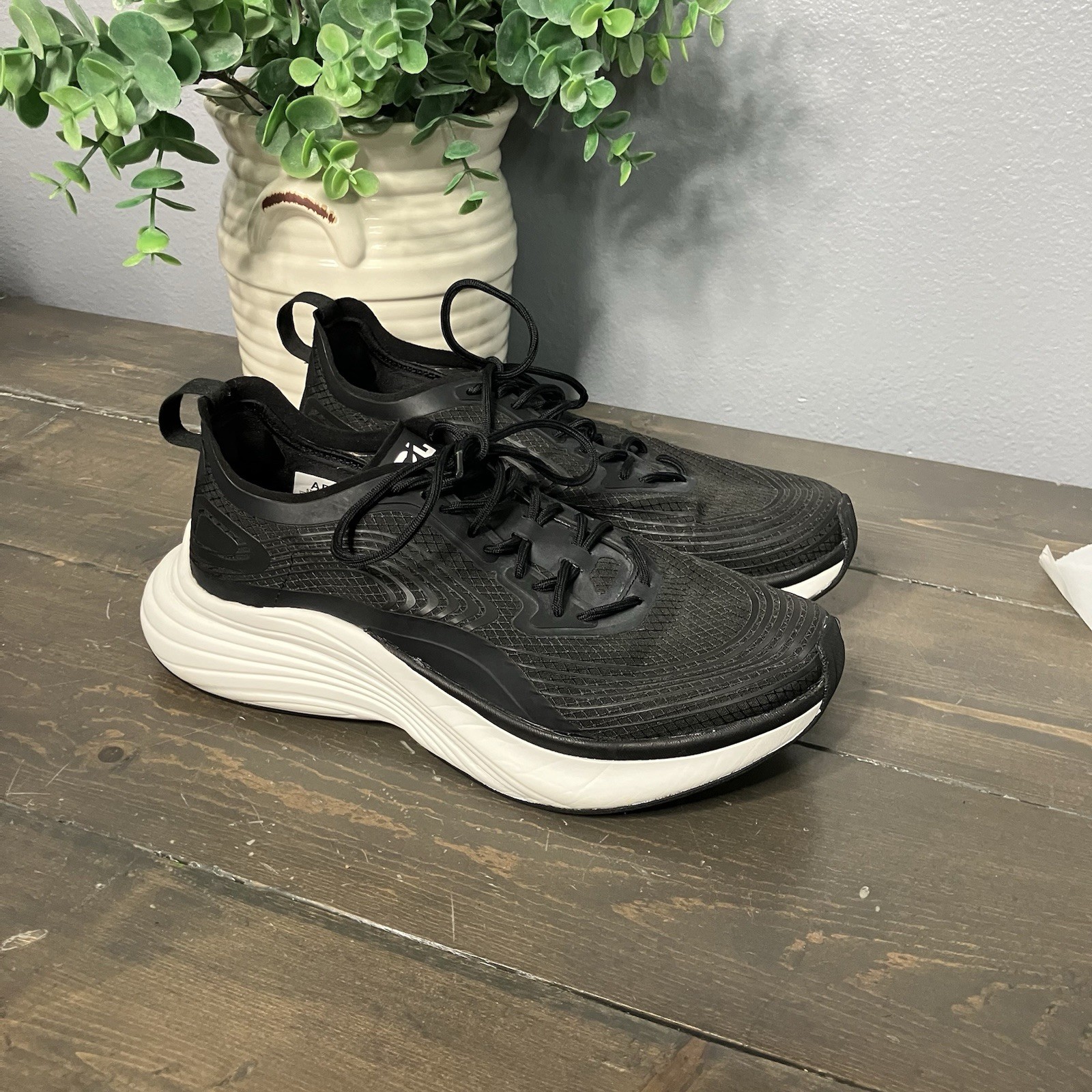 APL Scarpe Donna Nero Bianco Sneakers Streamline Atletica