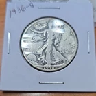 1936-S Liberty Walking Half Dollar San Francisco Silver Circulated