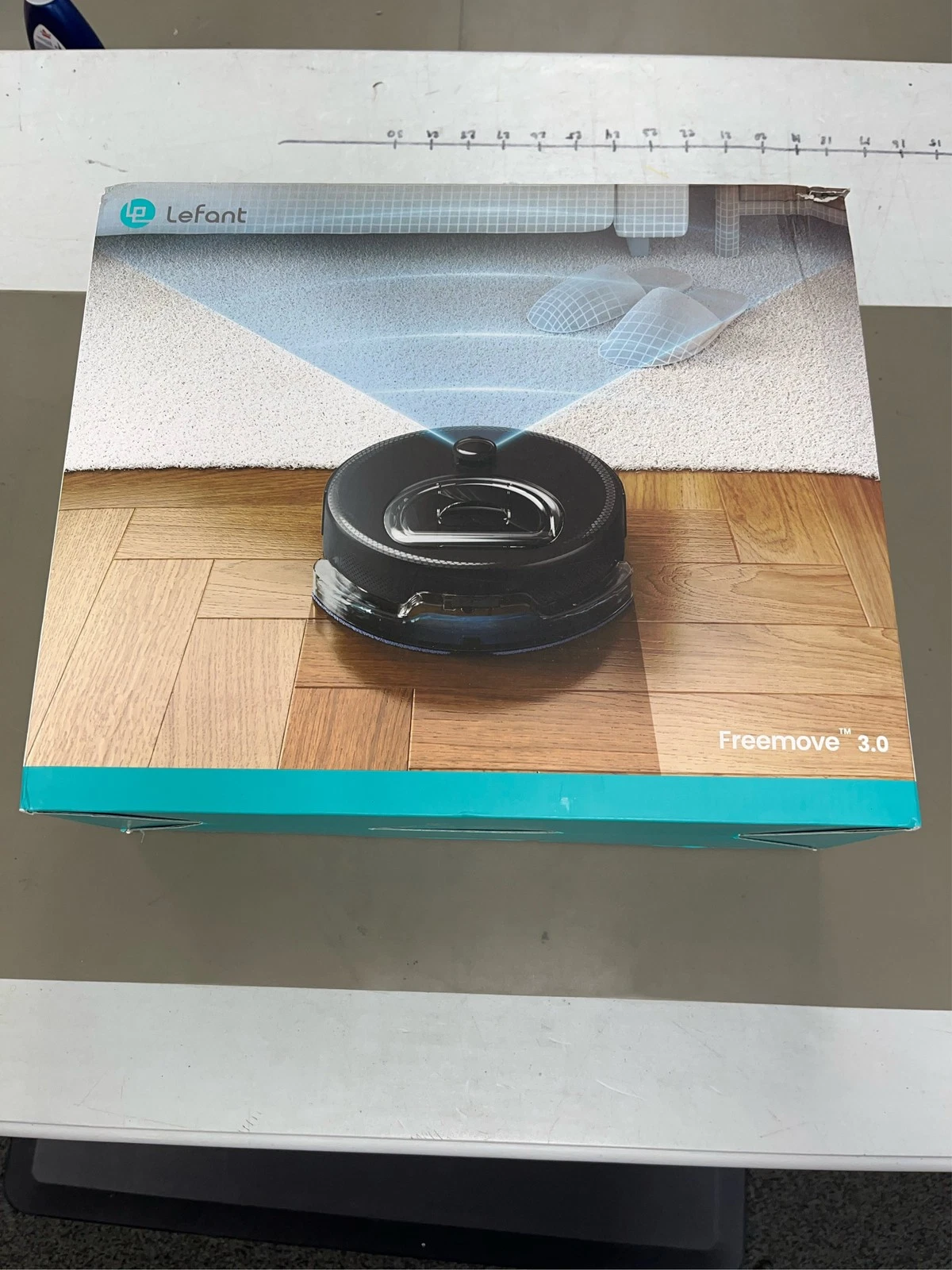 Lefant LiDAR Robot Vacuum and Mop, 450ml Visible Dustbin, Upgraded 190° PSD Ob 1