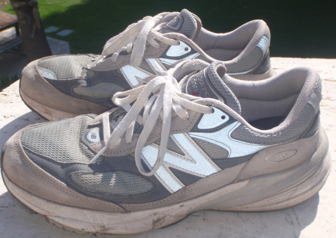 New Balance M990GL6 990v6  MEN 12 2E WIDE  EU 46.5  USA MADE 990 V6 GRAY SILVER