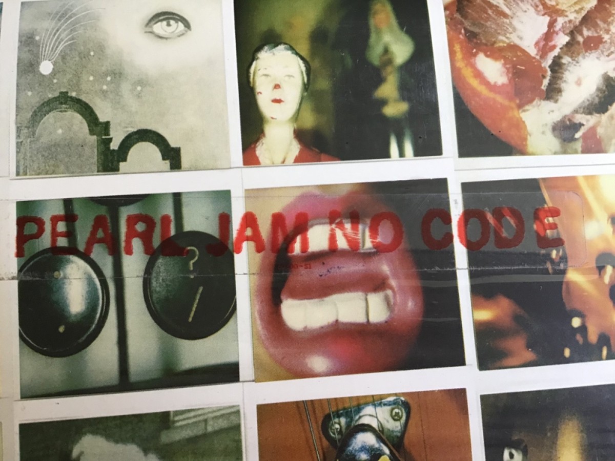 PEARL JAM Original 1996 Release NO CODE Hype Sticker Never Played