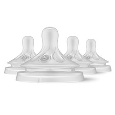 Philips Avent Natural Response Nipples, Extra Fast Flow Flow 5, 4-Pack, SCY96...
