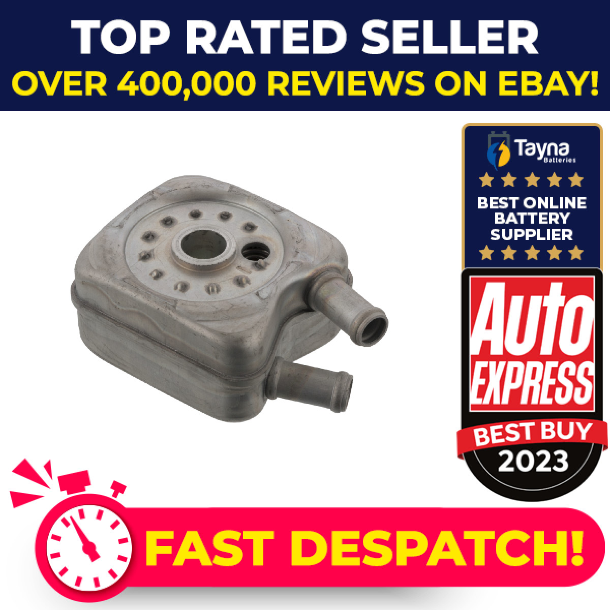 Oil Cooler fits VW TRANSPORTER Mk3, Mk4 81 to 03 AMV 0271170211 068117021 Febi