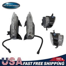 For 2014-2020 Infiniti Q50 Q50s Sport Led Bumper Fog Lamp Turn Signal Light 4pcs