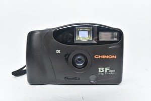 Chinon BF 200DB Big Finder Point And Shoot 35mm Film Camera w Date Back