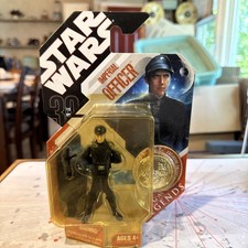 Star Wars IMPERIAL OFFICER 30th Anniversary Figure Coin Saga Legends Death Star