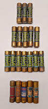 Lot of 20 NOS 2'' Economy econ Cefco Bussmann Buss 10 15 20 25 Fuses / Fuse 250V