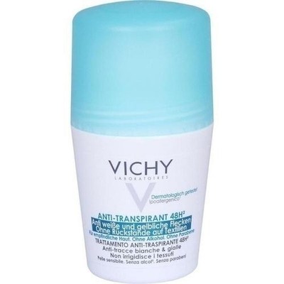 2x VICHY DEO Roll-on Anti-Flecken 48h 50 ML