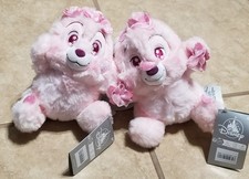Disney Sakura Chip  Dale 7.5 Inch Plush Set
