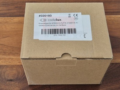 ××× NEU ××× EPSON Beamer-Ersatzlampe  ELPLP78, V13H010L78 im CODALUX Gehäuse