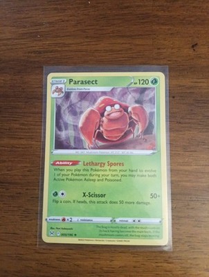 Pokemon Parasect 005/196 Lost Origin Non Holo Rare 4 Card Lot