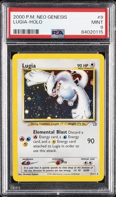 2000 POKEMON NEO GENESIS #9 LUGIA-HOLO PSA 9 | eBay