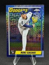 2025 Topps Update Series - 1990 Topps Chrome Silver Pack Roki Sasaki #U90C-40...