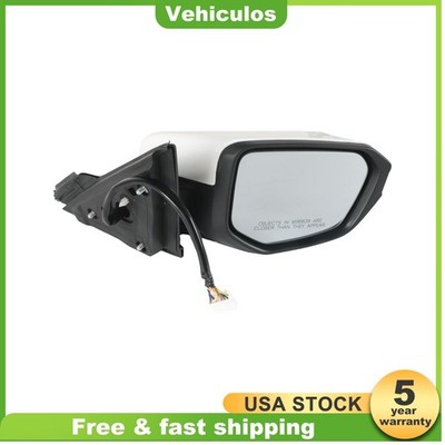 Right Side Mirror Assembly Power Fold Heated View Camera For Honda Civic 16-2018