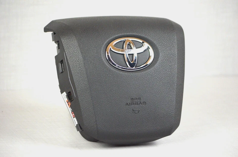 Airbag volante conductor izquierdo Toyota Prius 2016-2022 negro genuino OEM Foto 4 de 4